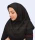 مقنعه قهوه ای سوخته کد 10