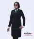 مانتو شلوار فیونا ساتن سبز کد 52