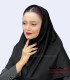 مقنعه مشکی کد 10