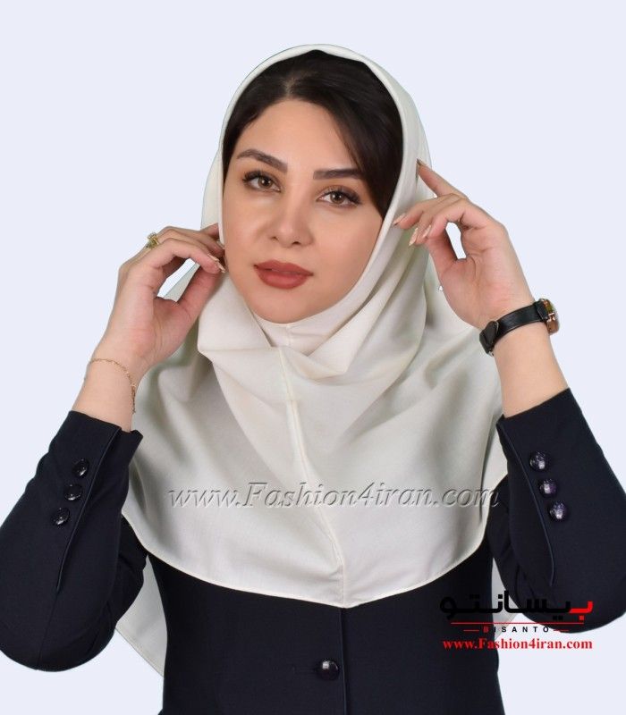 مقنعه شیری کد 10
