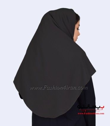 مقنعه کرپ نوک مدادی