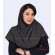 مقنعه کرپ نوک مدادی کد 11