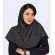 مقنعه کرپ نوک مدادی کد 11