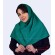 مقنعه کرپ کله غازی روشن کد 11