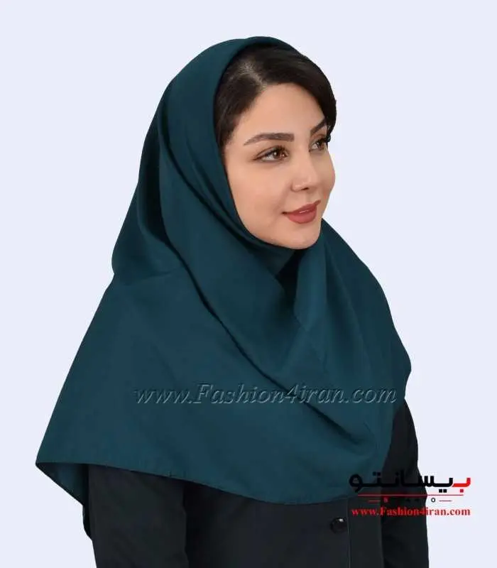 مقنعه کرپ کله غازی تیره کد 11