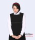 سارافون شلوار کرپ مشکی کد 80