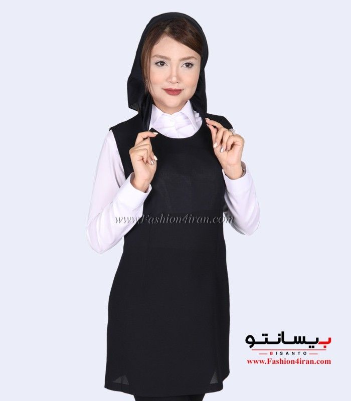سارافون شلوار کرپ نازک سرمه‌ای تیره کد 80