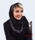 مقنعه حریر طوسی کد 21