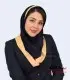 مقنعه حریر طلایی کد 21