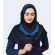 مقنعه حریر کله غازی کد 21