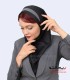 مقنعه با تل طوسی کد 46