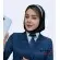 مقنعه با تل نقره‌ای کد 46