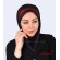 مقنعه با تل قرمز کد 46