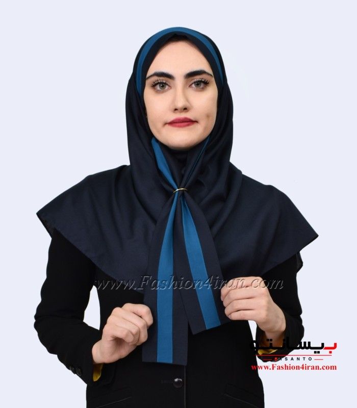 مقنعه کراواتی حریر کله غازی