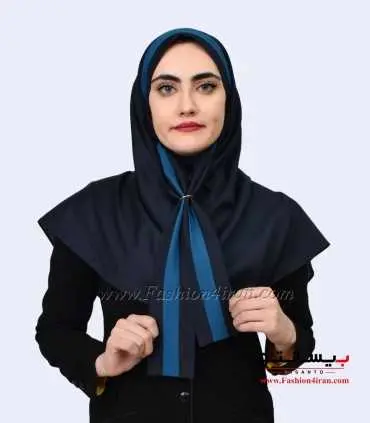 مقنعه کراواتی حریر کله غازی