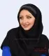 مقنعه کراواتی حریر طوسی کد 41