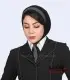 مقنعه کراواتی حریر طوسی کد 41