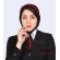مقنعه کراواتی حریر زرشکی کد 41