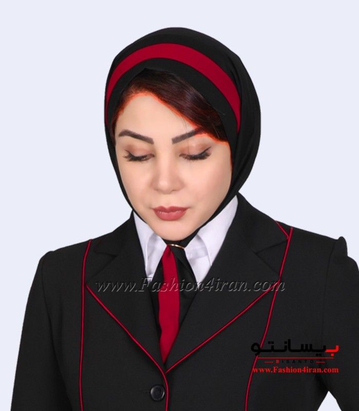 مقنعه کراواتی