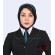 مقنعه کراواتی حریر فیروزه‌ای کد 41