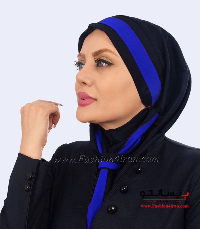 مقنعه کراواتی