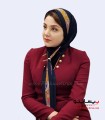 مقنعه کراواتی حریر طرح سنتی کد 41