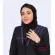 مقنعه حریر شالی بنفش کد 43