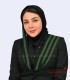 مقنعه حریر شالی سبز کد 43