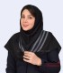 مقنعه حریر شالی