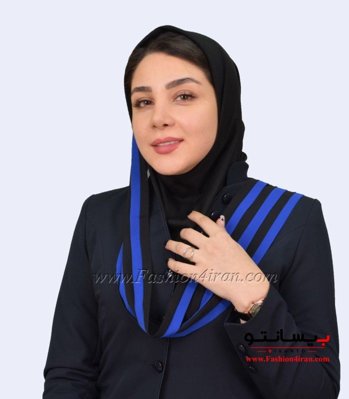 مقنعه حریر شالی