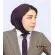 مقنعه بنفش تیره نقاب بنفش تیره کد 47