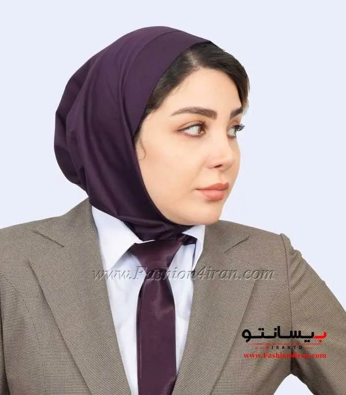 مقنعه لجنی تیره نقاب لجنی تیره کد 47