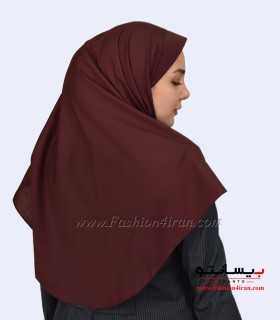 مقنعه زرشکی نقاب زرشکی