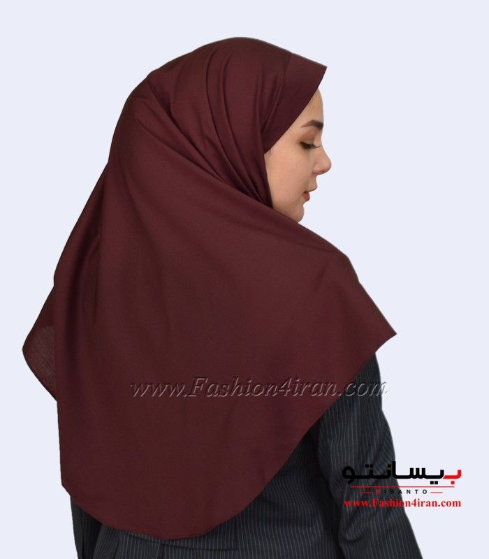 مقنعه زرشکی نقاب زرشکی