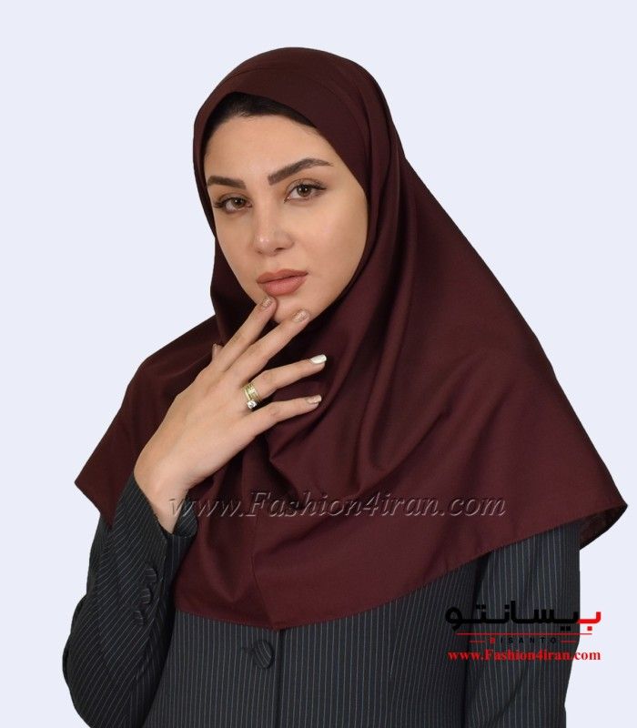 مقنعه زرشکی