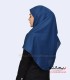 مقنعه آبی نقاب آبی