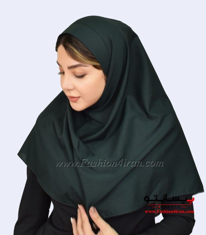مقنعه سبز لجنی نقاب سبز لجنی