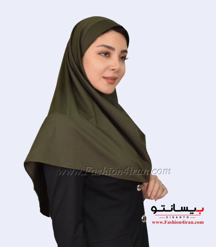 مقنعه سبز نقاب سبز کد 47