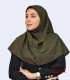 مقنعه فرم سبز نقاب سبز