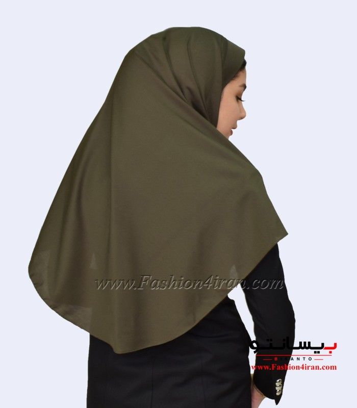 مقنعه سبز نقاب سبز