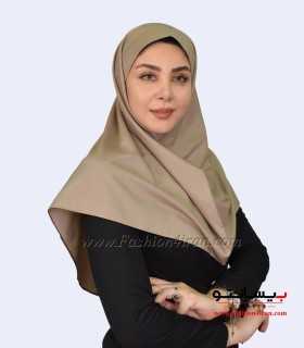 مقنعه کرم نقاب کرم