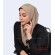 مقنعه کرم نقاب کرم کد 47