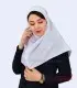 مقنعه سفید نقاب سفید کد 47