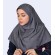 مقنعه طوسی نقاب طوسی کد 47