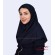 مقنعه نقاب سرمه‌ای کد 47