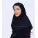 مقنعه نقاب سرمه‌ای کد 47