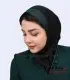 مقنعه نقاب سبز لجنی کد 47
