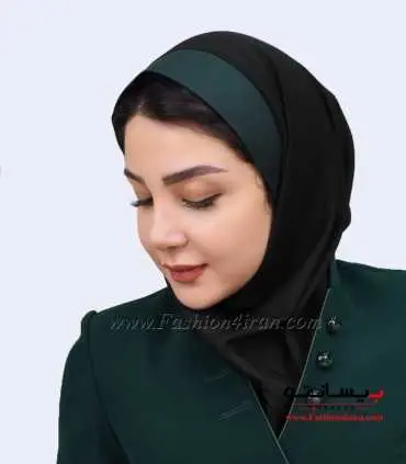 مقنعه نقاب سبز لجنی کد 47
