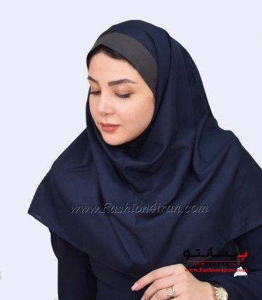 مقنعه اداری نقاب نوک مدادی