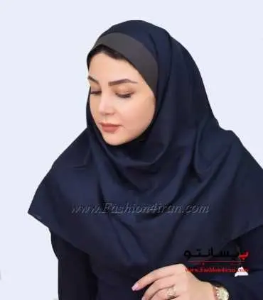 مقنعه اداری نقاب نوک مدادی